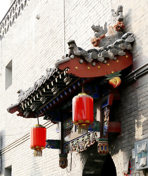 古城屋檐
