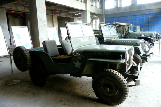吉普車 抗戰(zhàn)武器 史迪威博物館