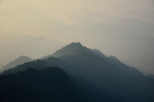 七尖 天目山