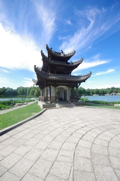 陶然亭公園風雨同舟亭