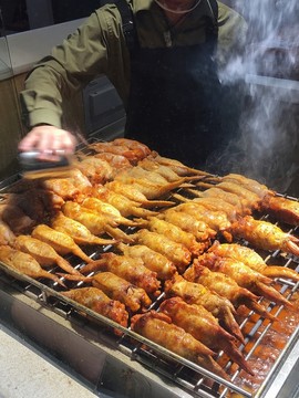 雞翅包飯 臺灣小吃 小吃