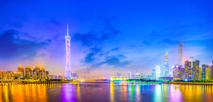 廣州夜景全景