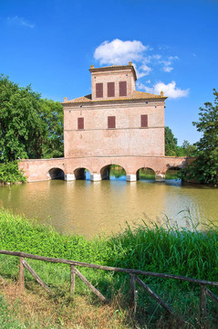 阿巴特塔。Mesola。Emilia Romagna。意大利.