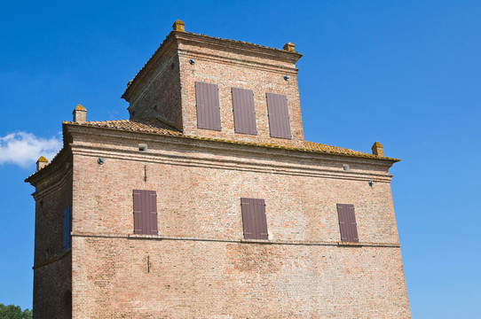 阿巴特塔。Mesola。Emilia Romagna。意大利.