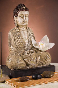 如來佛祖特寫；宗教觀