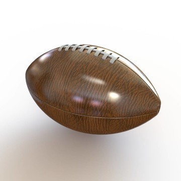 美式足球3D圖形