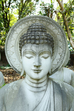Stone Buddha的雕像