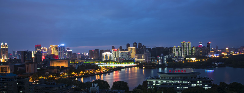 武漢東湖夜景