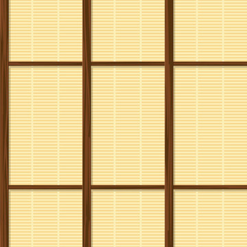 無縫日本紙房子墻紋理