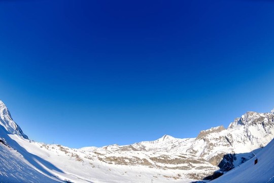 冬下高山