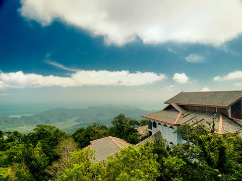 在Langkawi島的觀點(diǎn)。馬來西亞
