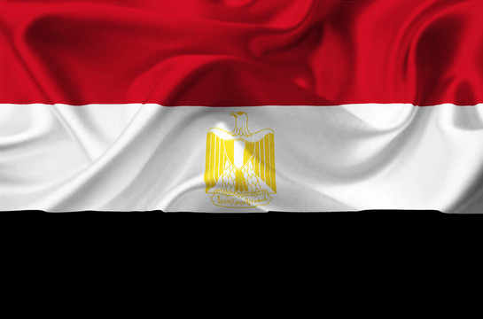 埃及飘扬的旗帜