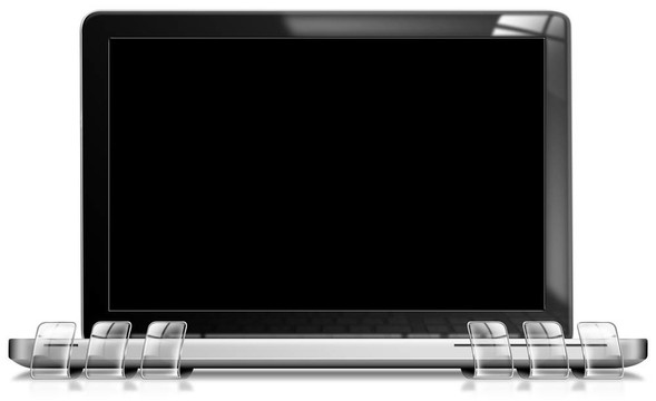 筆記本電腦與Black Screen
