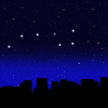 大熊。北斗七星