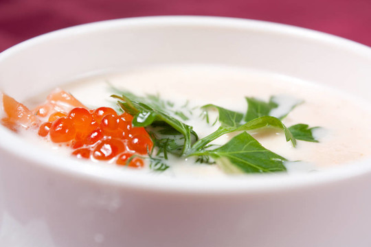 鮭魚奶油湯