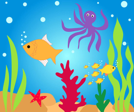 魚和植物