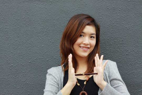 有想法的亞洲女人