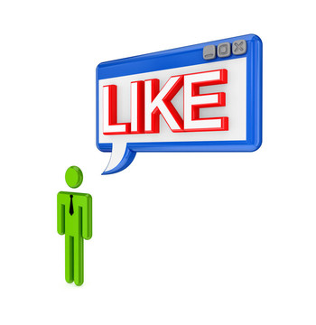 3D小人物和PC窗口的一個字。