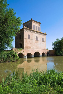 阿巴特塔。Mesola。Emilia Romagna。意大利.