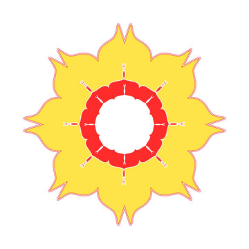黃色的花