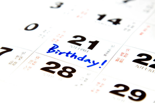 生日日歷