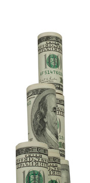 成功的美元金字塔