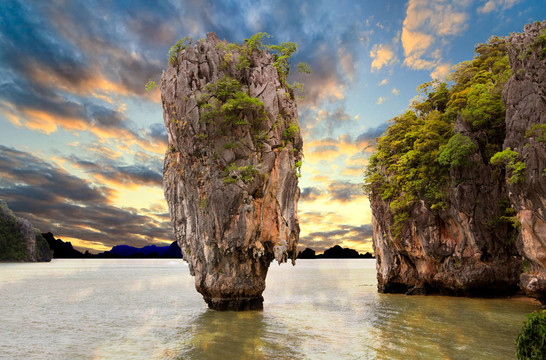 杰姆斯邦德島；Phang Nga；泰國
