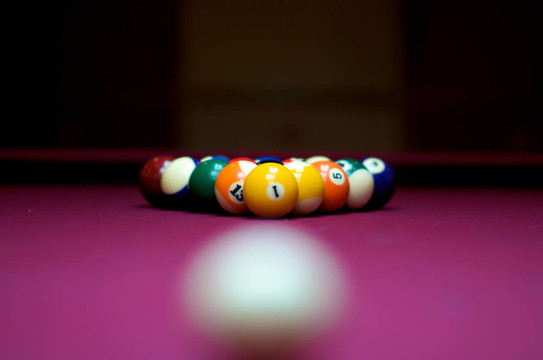 Billard的球