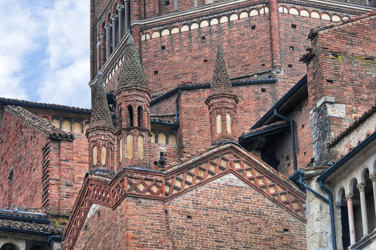 圣安東尼諾大殿。皮亞琴察。Emilia Romagna。意大利.