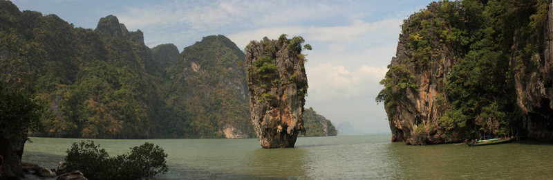 杰姆斯邦德島。普吉島.泰國