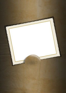 背景與Blank Stamp