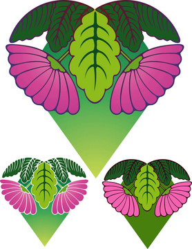熱帶叢林里的花