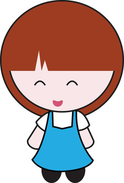 卡通女孩