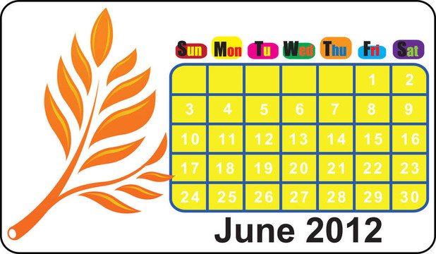 日歷2012