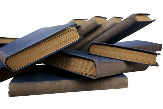 堆書
