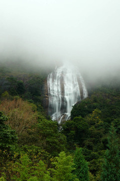 Siriphum瀑布Inthanon山清邁