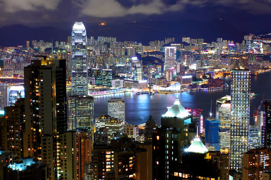 香港的夜晚