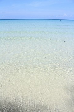 藍(lán)色的大海