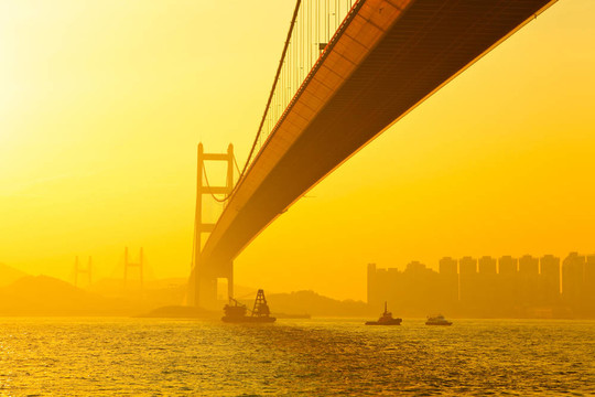 日落青馬大橋