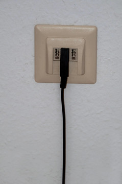 電話盒和電纜