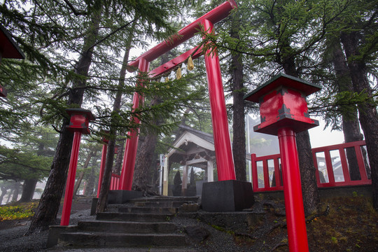 富士山神社鳥居