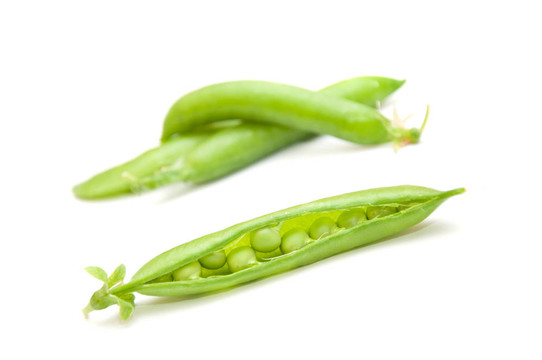 綠色的豌豆