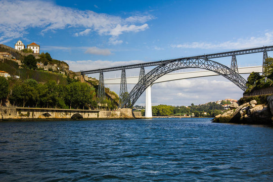 金屬梁橋；波爾圖；River；葡萄牙