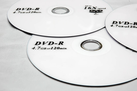 的DVD光盤