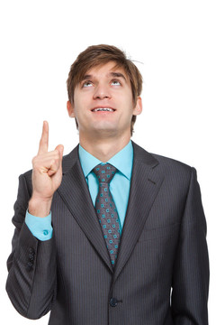 年輕的商人