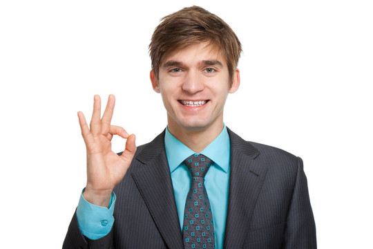 年輕的商人