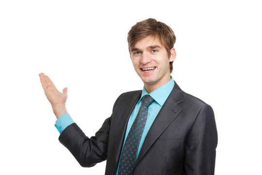 年輕的商人