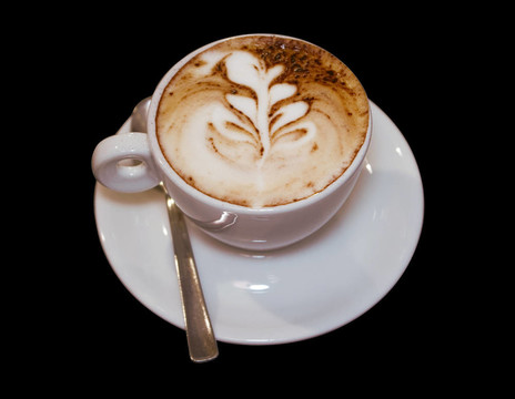 卡布奇諾cup.coffee特寫(xiě)