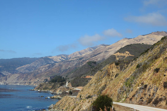 壯觀的太平洋海岸