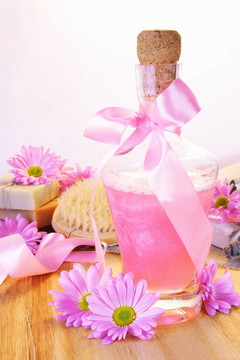 洗浴化妝品，洗發(fā)水和Flowers